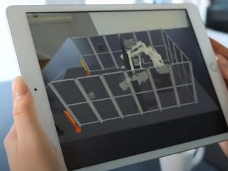 Application de réalité augmentée RobotStudio AR Viewer d’ABB