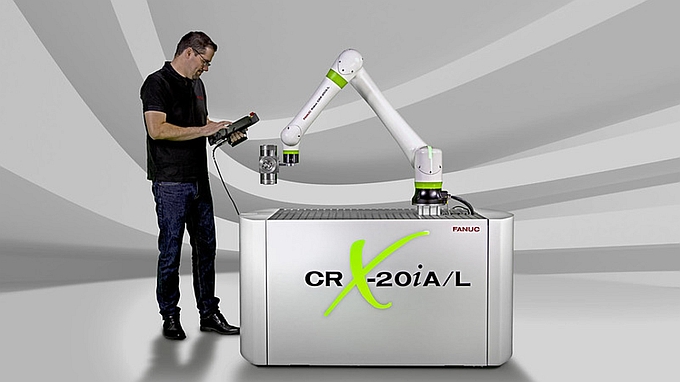 Robot collaboratif CRX-20iA/L de Fanuc