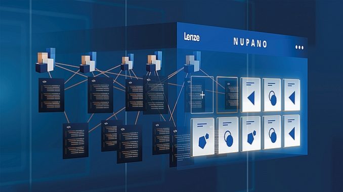 Plateforme logicielle Nupano de Lenze.