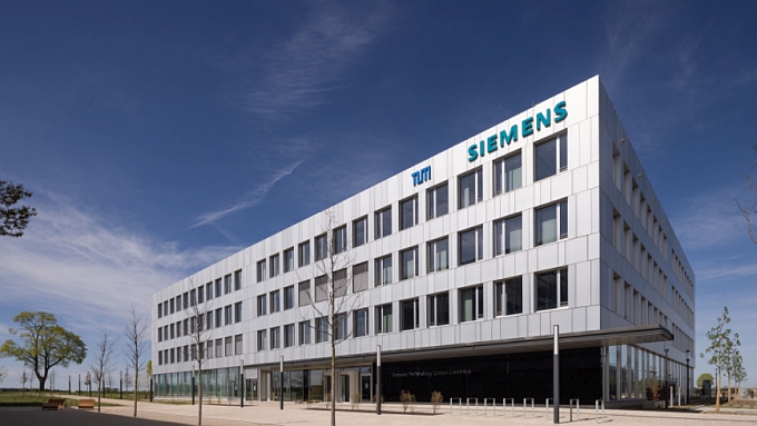 Siemens Technology Center sur le campus de recherche de Garching, au nord de Munich, en Allemagne.