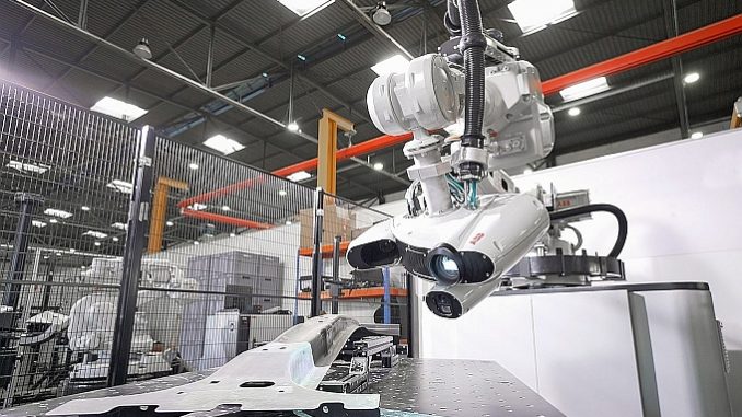 Robot d'ABB avec système de vision embarqué