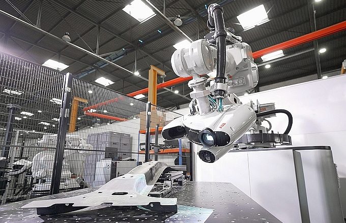 Robot d'ABB avec système de vision embarqué