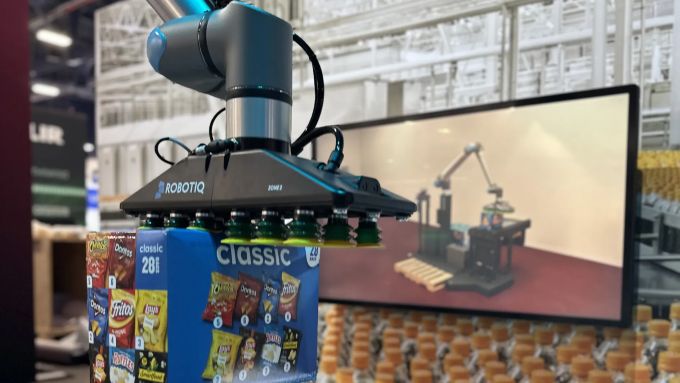 système de palettisation robotisée