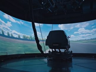 simulateur de conduite virtuelle de Bridgestone