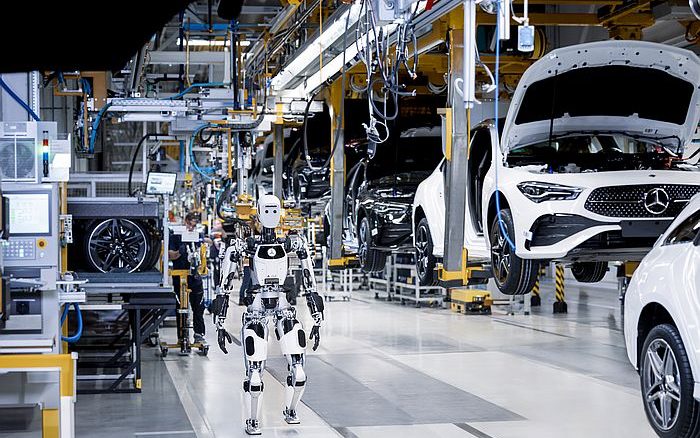 Robot humanoïde Apollo conçu par Apptronik.